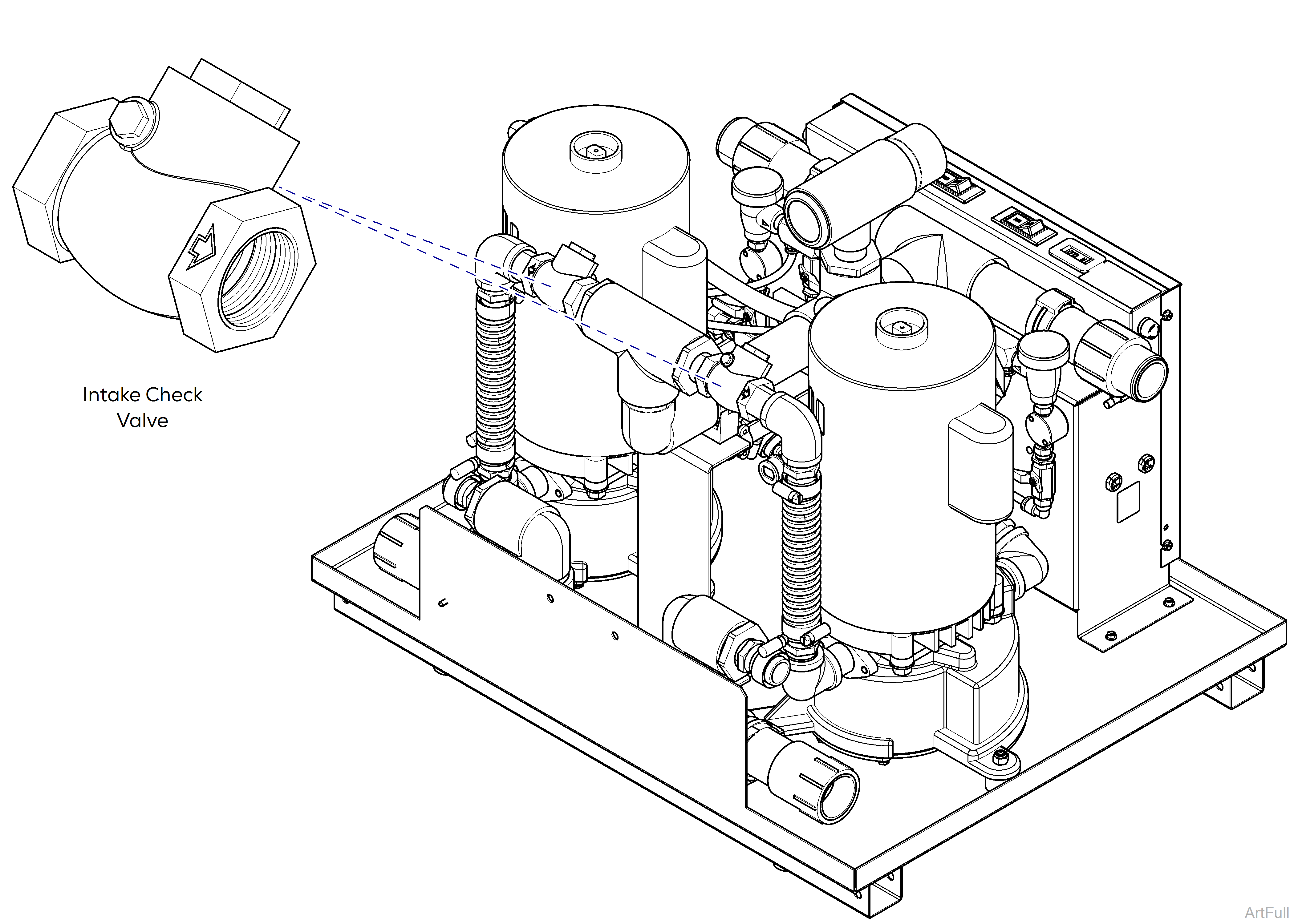 Classic Series Vacuums Intake Check Valve Test and Repair