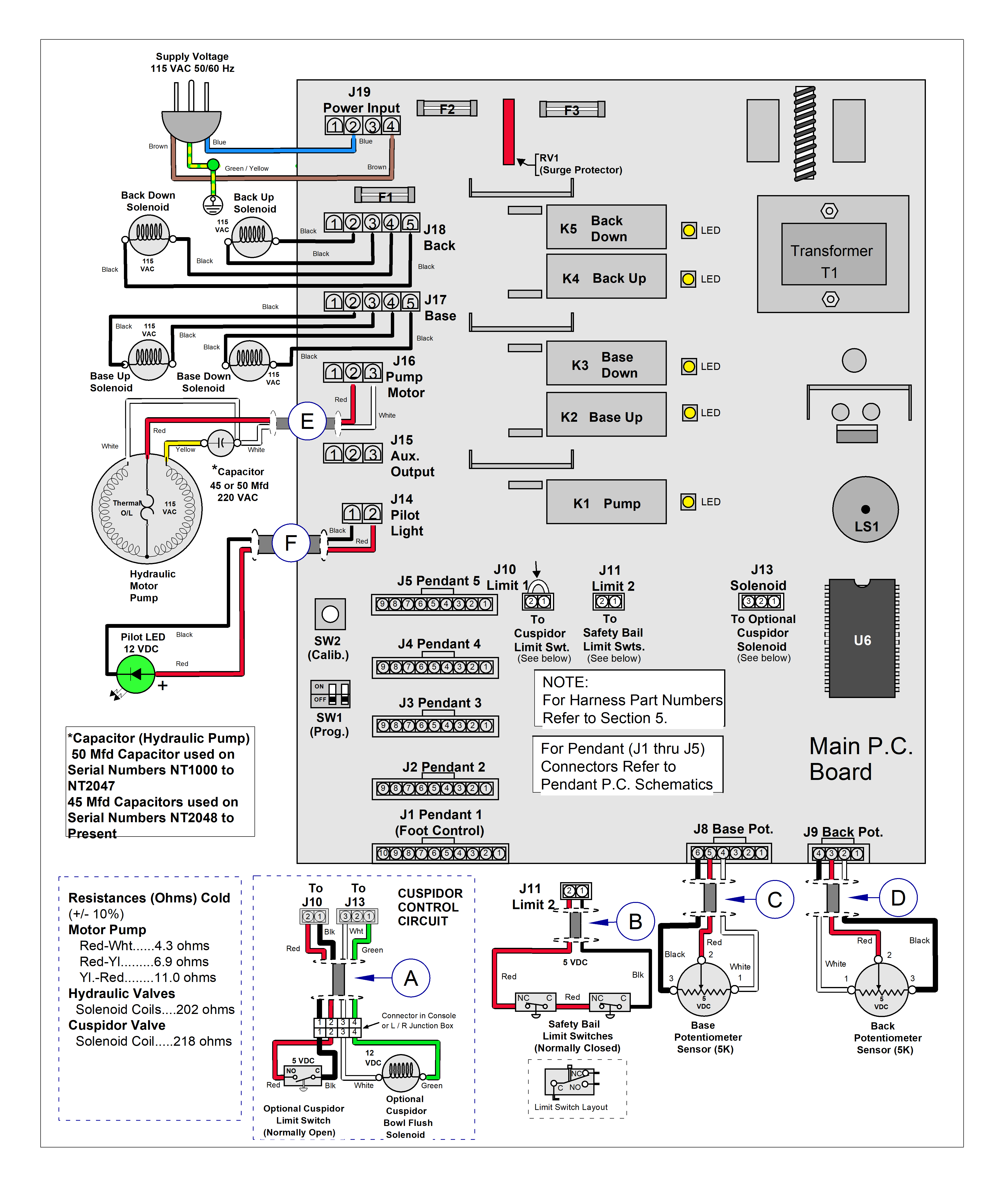 Ultra Chair Wiring Diagram