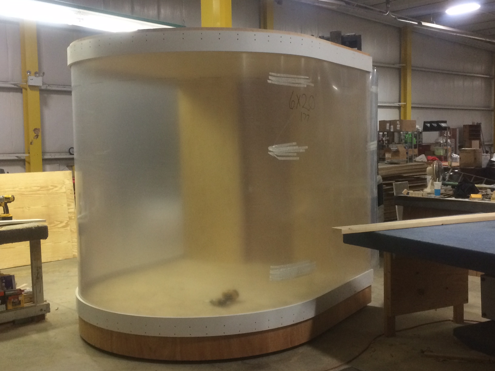 Custom Drum Enclosure Technically Church