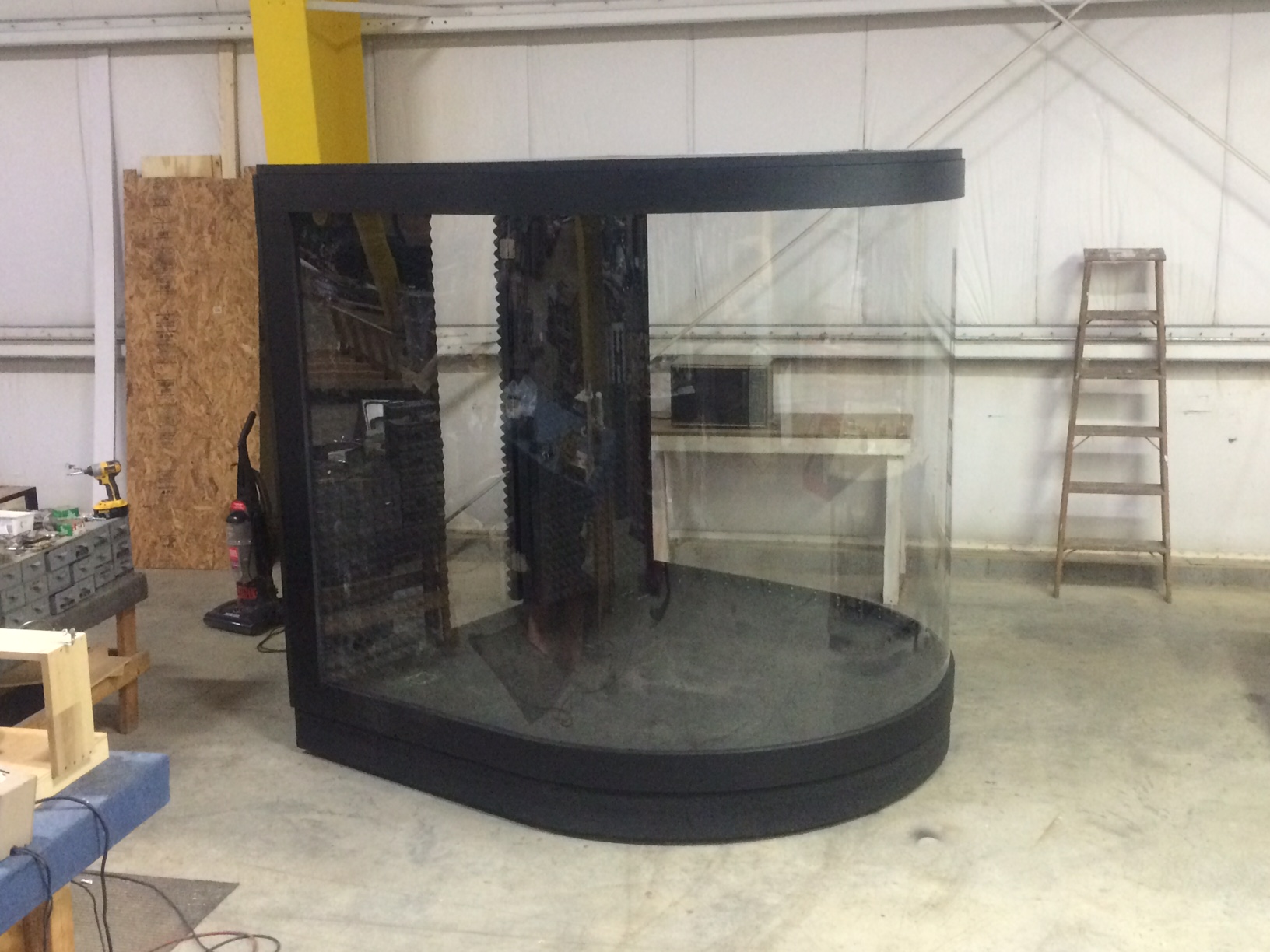 Custom Drum Enclosure Technically Church