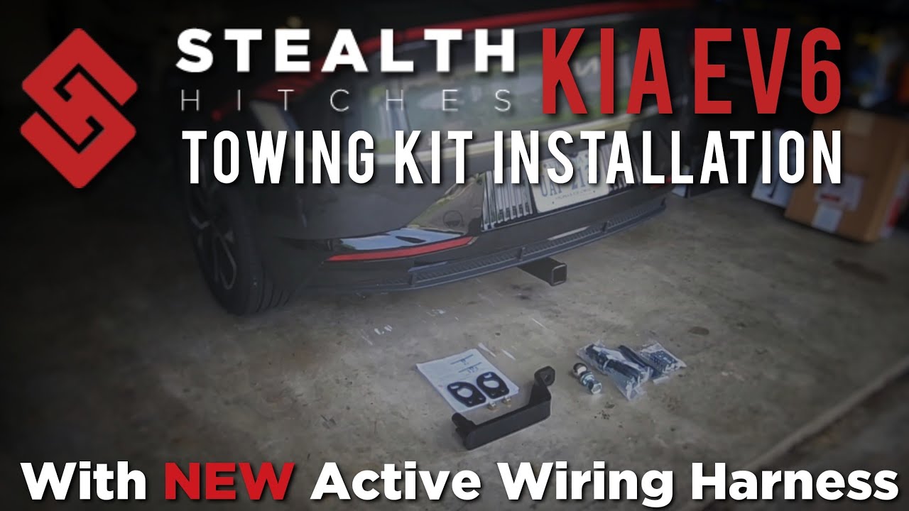 Kia EV6 Stealth Hitches HIDDEN Trailer Hitch Technically Jeff