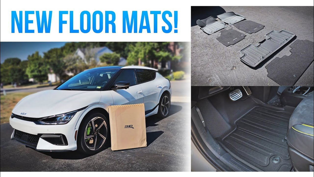 3D Mats USA Elitect Kia EV6 Floor Mats Review (2024) Technically Jeff