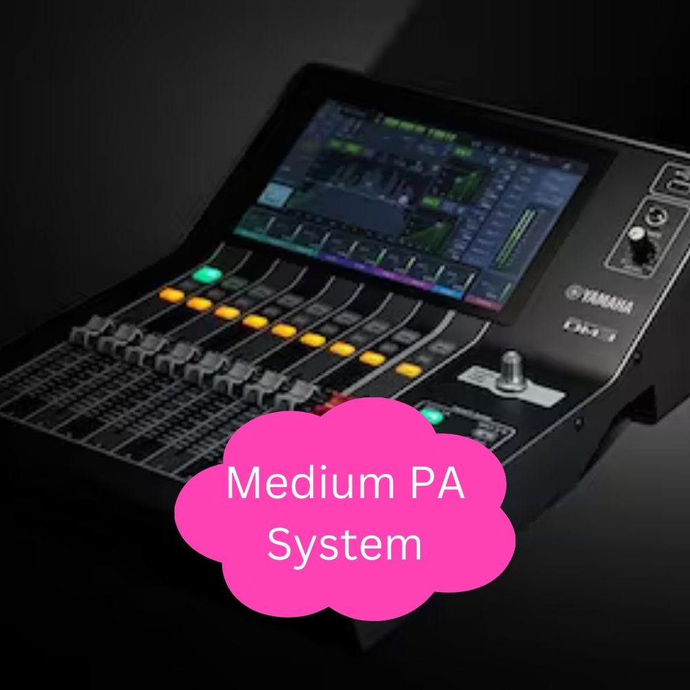 Medium PA System Hire 2 Elevate Your Event Book Today!