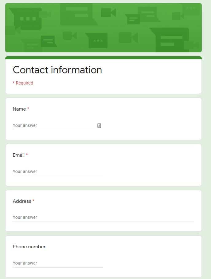 11 of The Best Google Forms Templates That You Can't Miss🤴