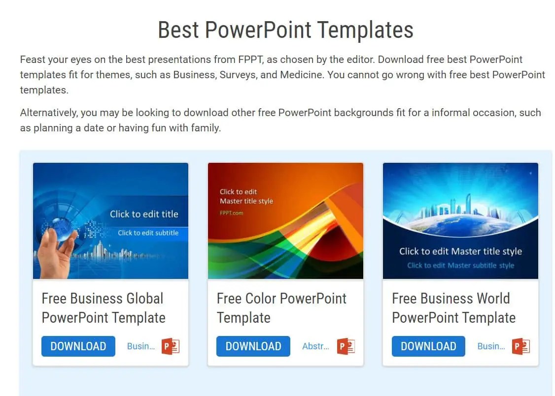 11 Of The Best Websites For Free PowerPoint Templates 😎🤴