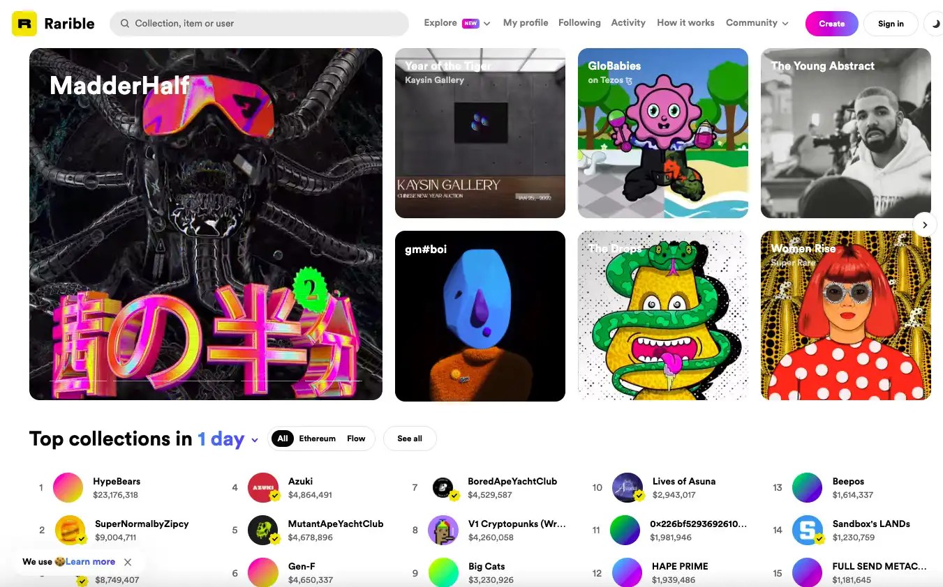 13 Best NFT Marketplaces To Create and Trade Top NFTs [2022]