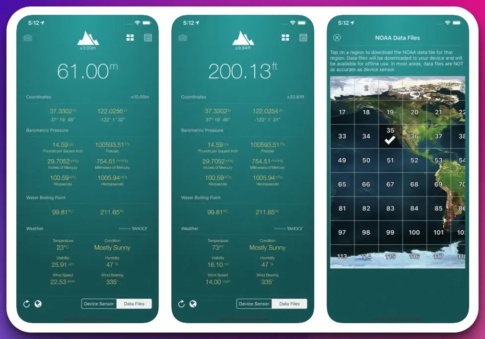 7 Best Elevation Apps Accurate Altimeter and Tracker 2024