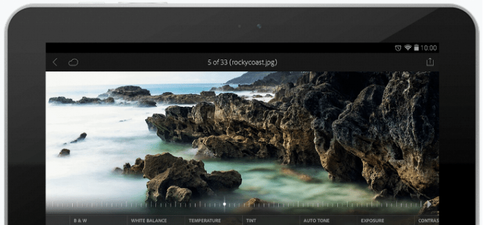 Adobe Lightroom 2.0 voor Android beschikbaar Technieuws