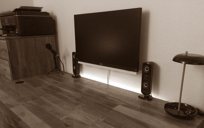 LG IPS277L „VESA“ Wandhalterung selber bauen ›