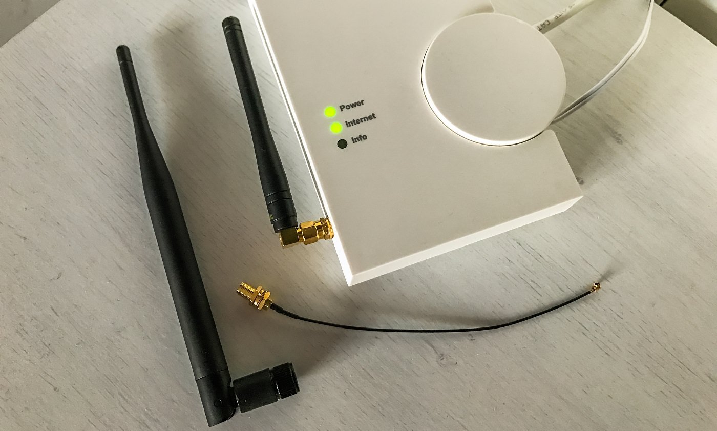 Homematic Empfang der CCU2 deutlich verbessern mit externer Antenne