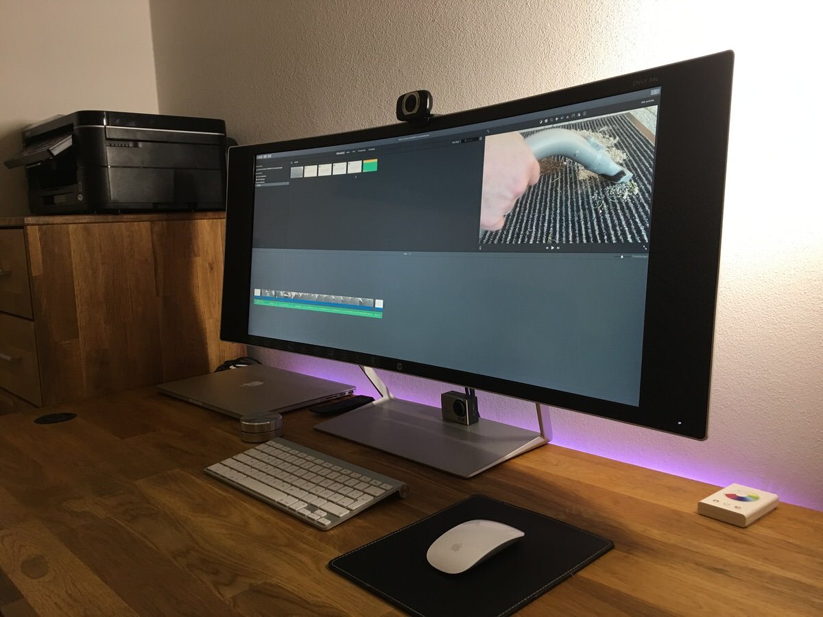 34 Zoll 4K Curved Monitor HP Envy 34c im Test ›