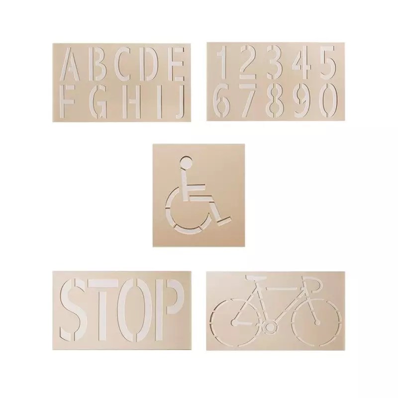 Floor Marking Stencils Road Marking Stencils SOPPEC Technima