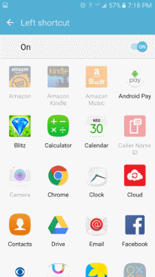 Galaxy S7: Change Lock Screen Icons - Technipages