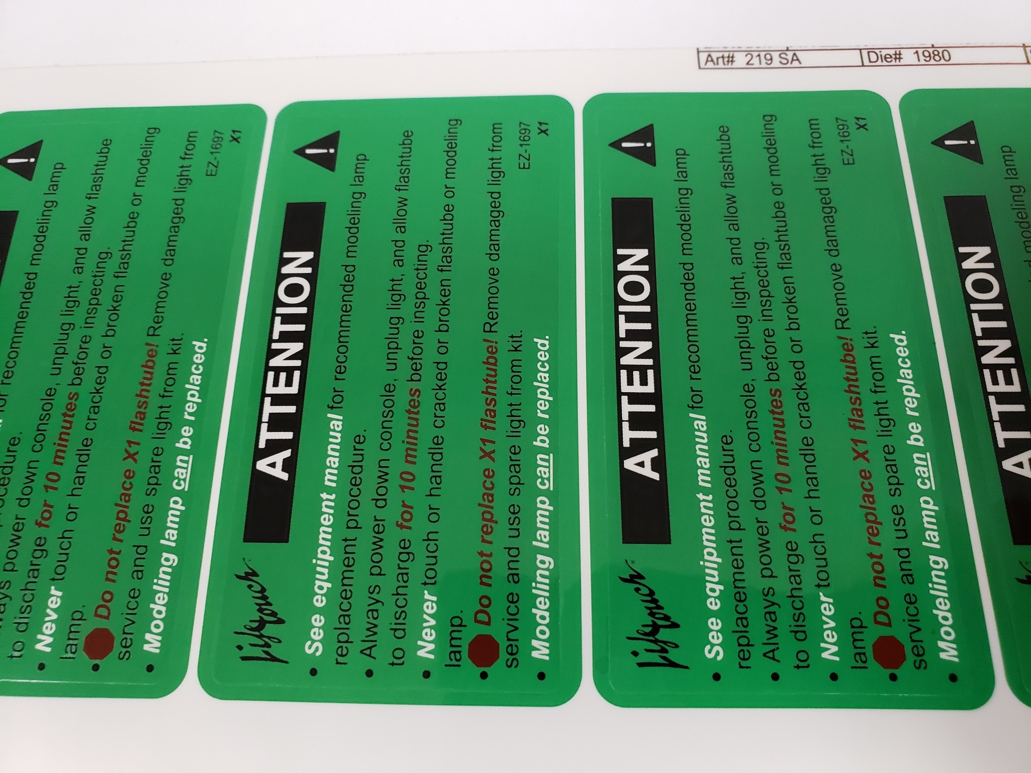 Custom Industrial Labeling Product Labeling, Coding, & Marking