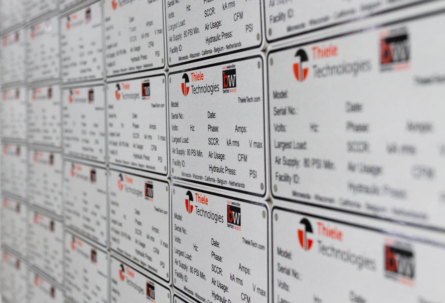 Custom Industrial Labeling Product Labeling, Coding, & Marking