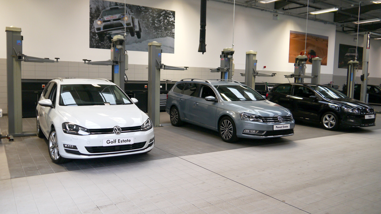 Vindis Volkswagen Huntingdon Technique Garage Equipment