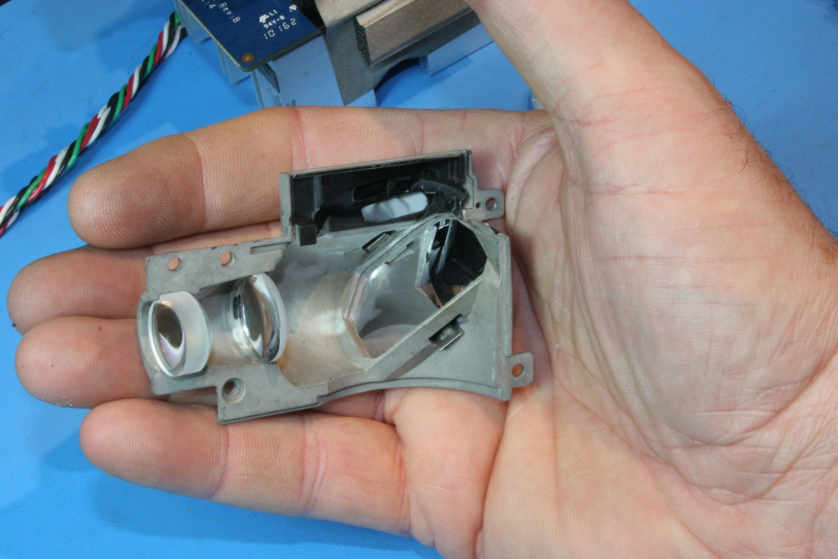 Optoma HD20 DLP Projector Dark Spot Repair