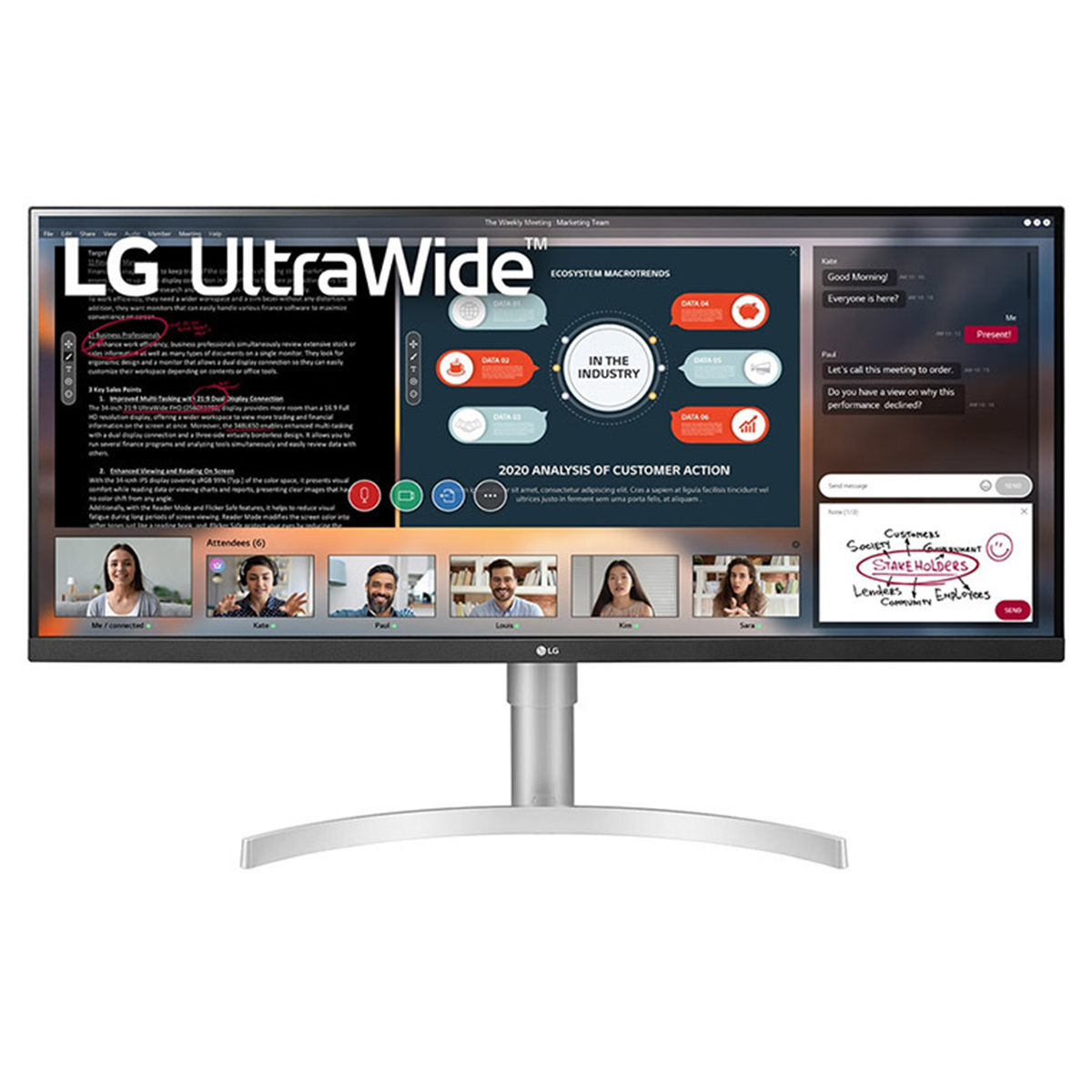 LG 34WN650W LED display vs HP OMEN 27 Compare their