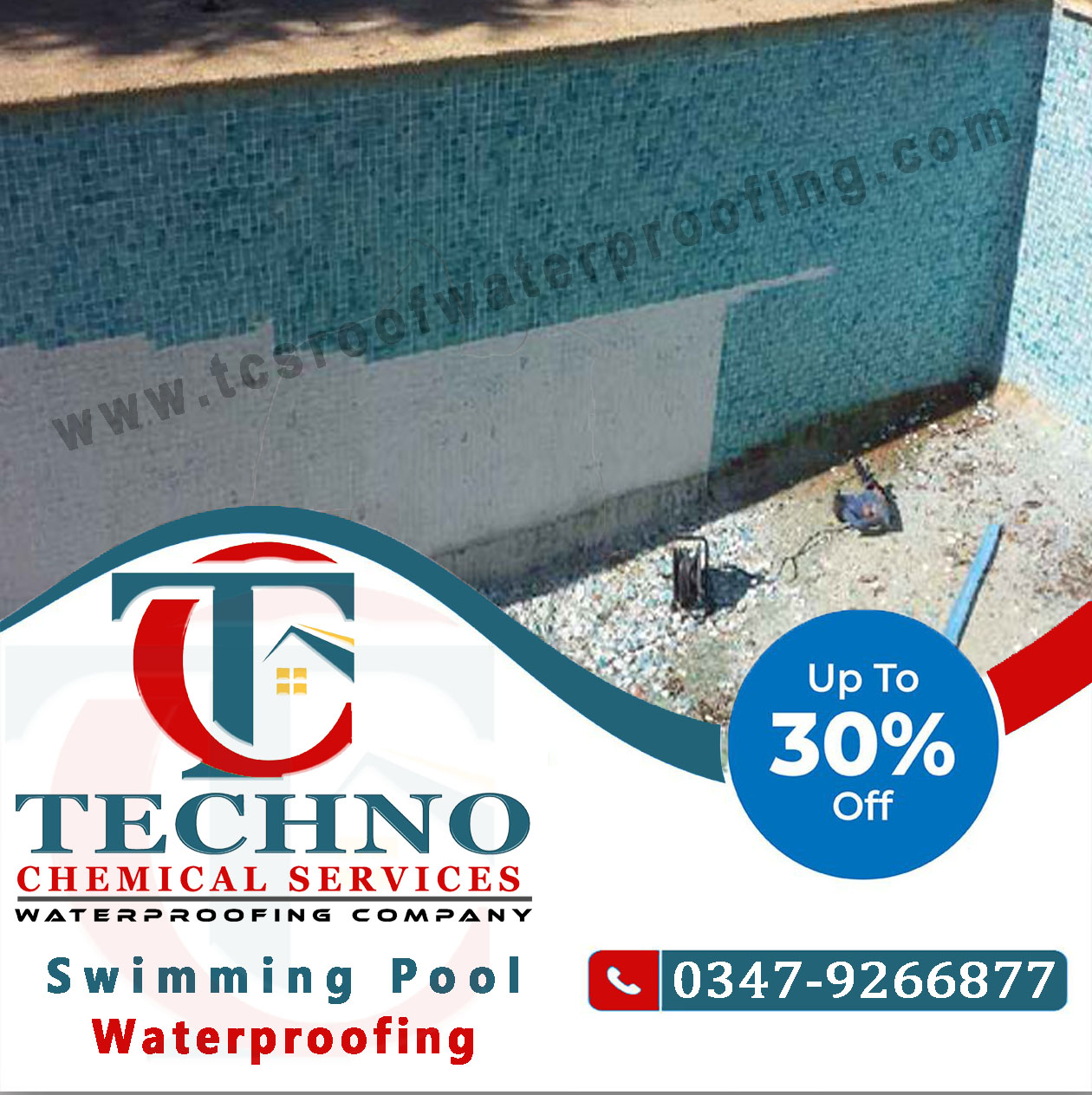 Swimming Pool Waterproofing Techno Chemical Services