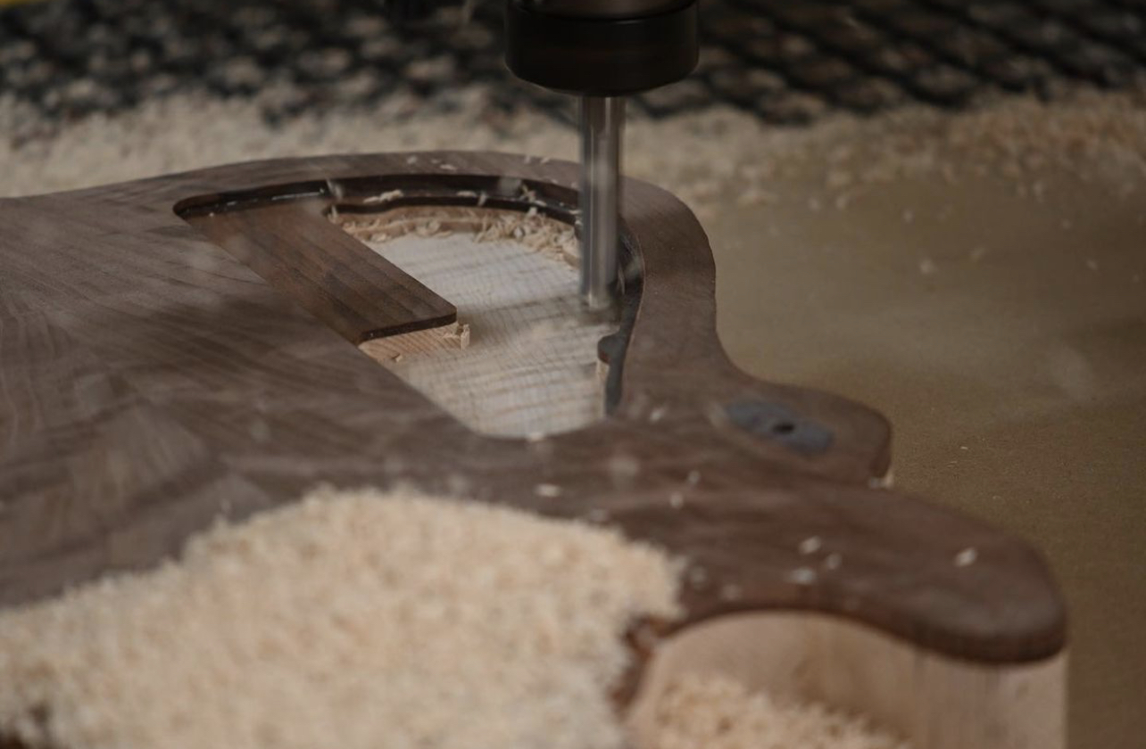 Galloup Guitars Guitar Making with CNC Routers