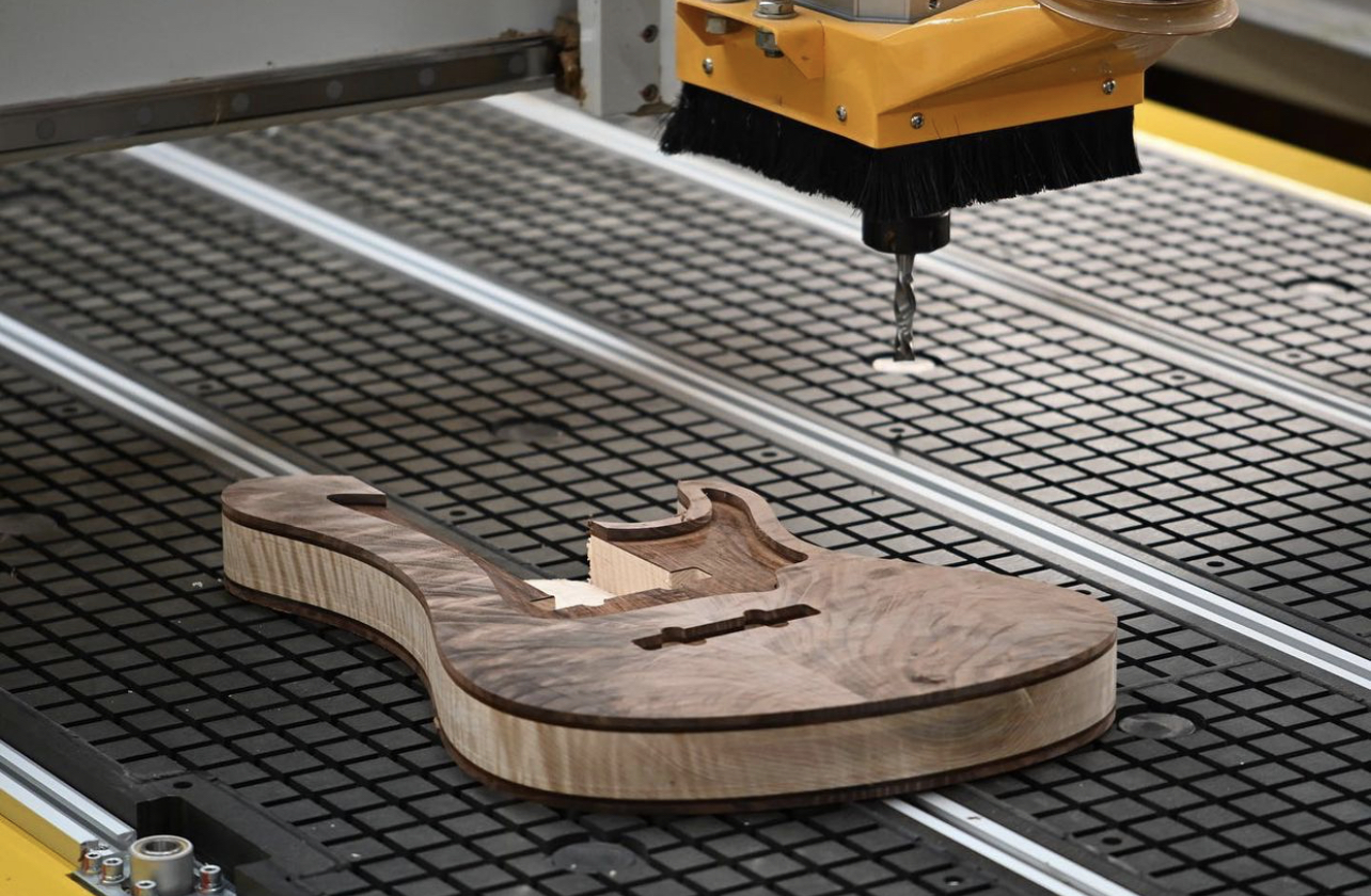 Galloup Guitars Guitar Making with CNC Routers