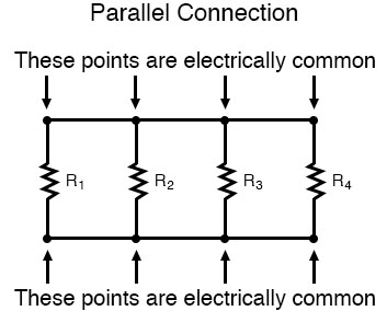 State Some Applications Of Series And Parallel Circuits - Circuit Diagram