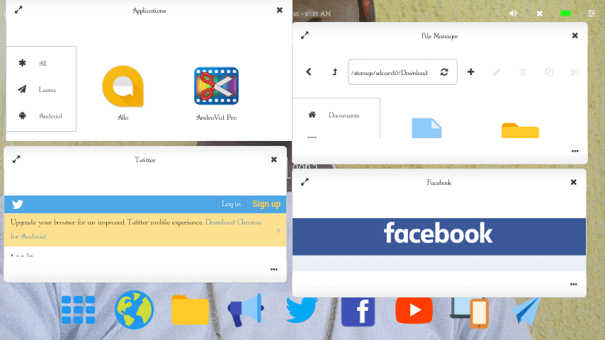 Download Leena Desktop UI Pro apk foe android TechNoEdit