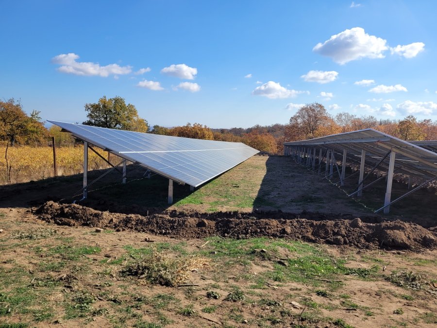 Photovoltaic power station, Panitsovo, 200 kWp TECHNOENERGOSTROY