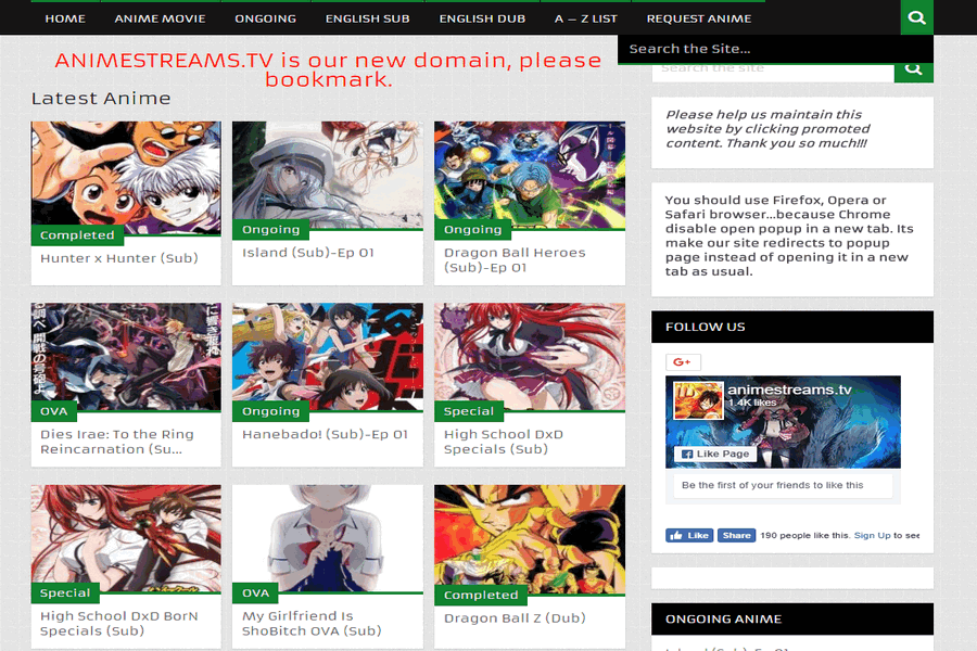 10 Websites Like AnimeStream.tv and Its Alternatives
