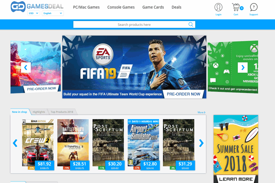 12 Alternative to Games Deal and Similar sites