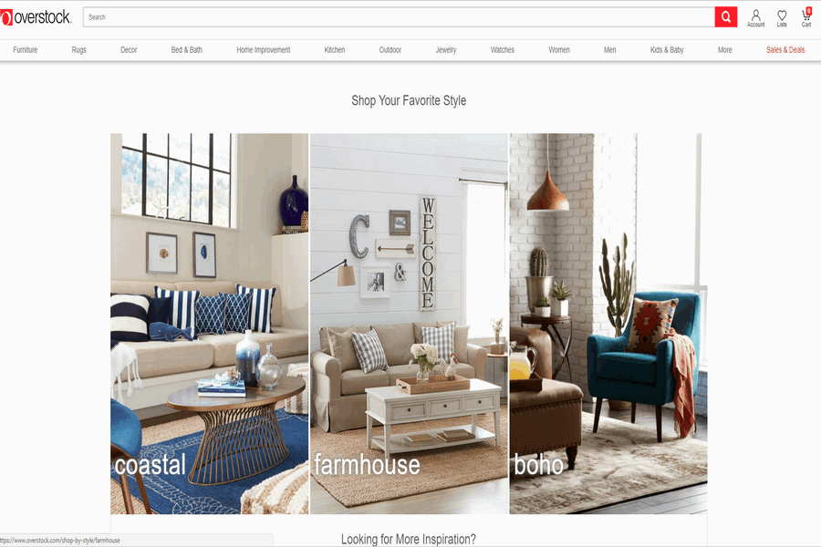 11 sites Like Overstock and Similar sites