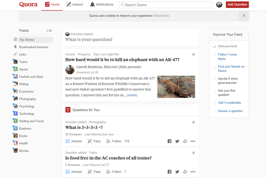 How To Create site Like Quora Why is the design of Quora so bad