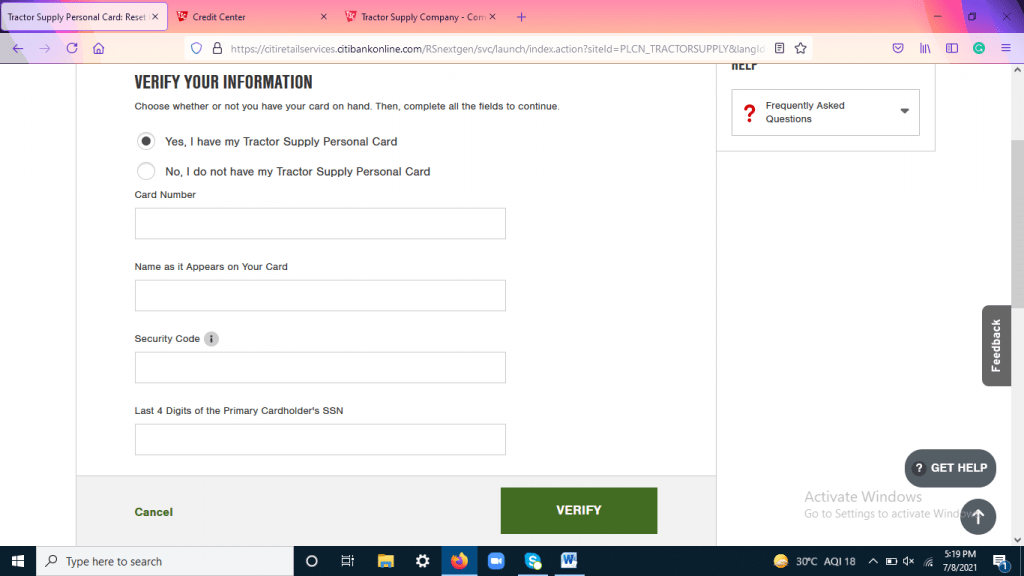 Tractor Supply Credit Card Login, Bill Payment and Customer Support