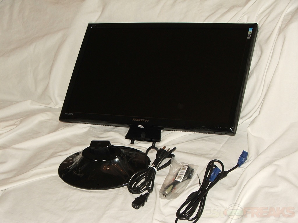 23" Hannspree HF237HPB Widescreen 1080p HDMI LCD Monitor | Technogog
