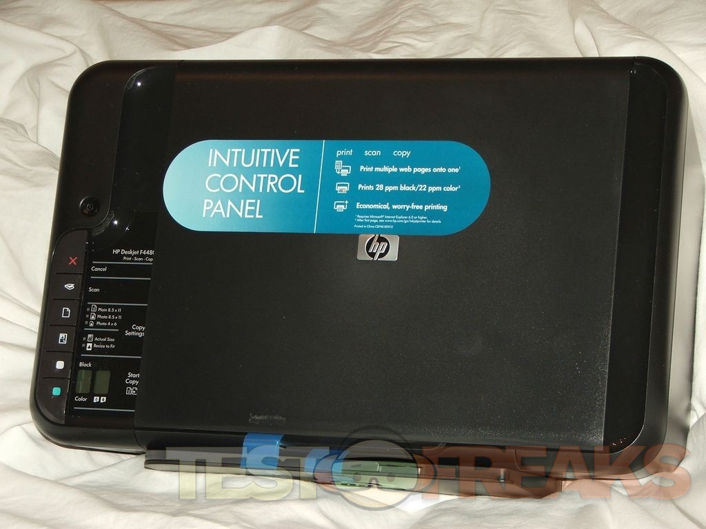 Review of HP DeskJet F4480 AllinOne Inkjet Printer Technogog