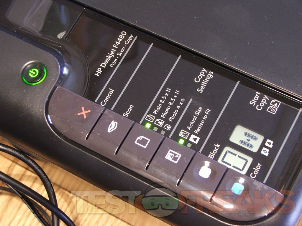 Review of HP DeskJet F4480 AllinOne Inkjet Printer Technogog