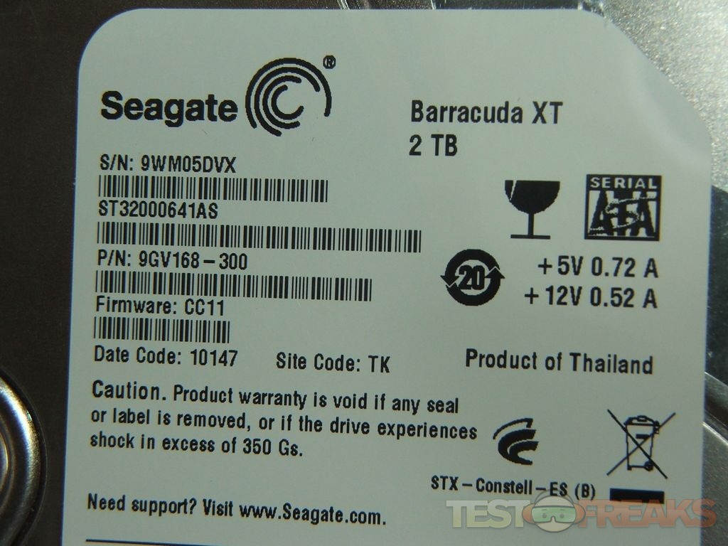 Review of Seagate 2TB Barracuda XT SATA6 Desktop Hard Drive