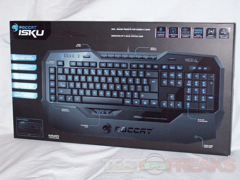 Review of ROCCAT Isku Illuminated Gaming Keyboard | Technogog