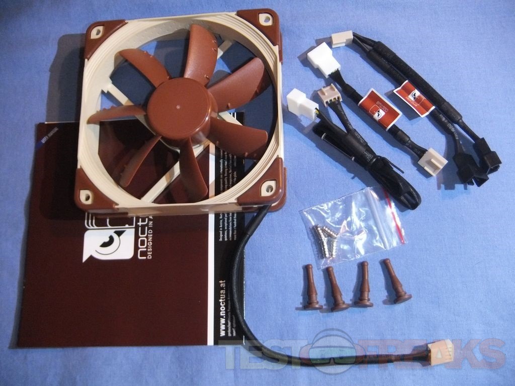Review of Noctua NFS12A PWM 120MM Cooling Fan Technogog