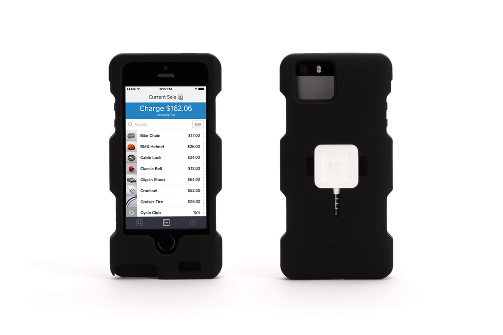 Griffin Now Shipping Merchant Case and Square Reader for iPhone 5