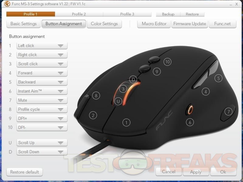 Review of Func MS3² Gaming Mouse Technogog Page 3