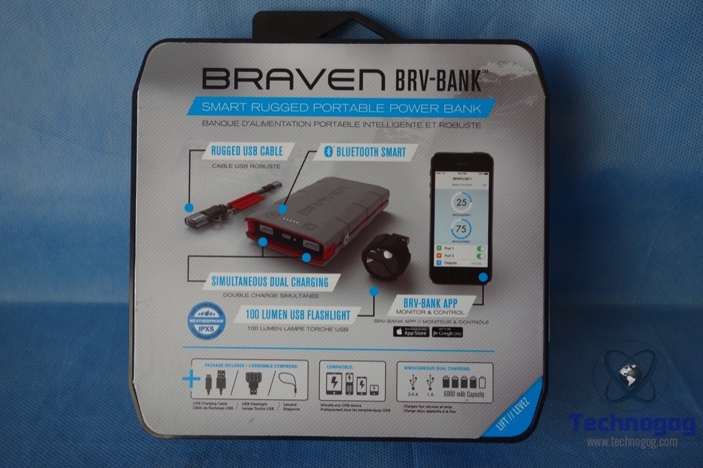 Review of Braven BRV Rugged 6000mAh Backup Battery Technogog