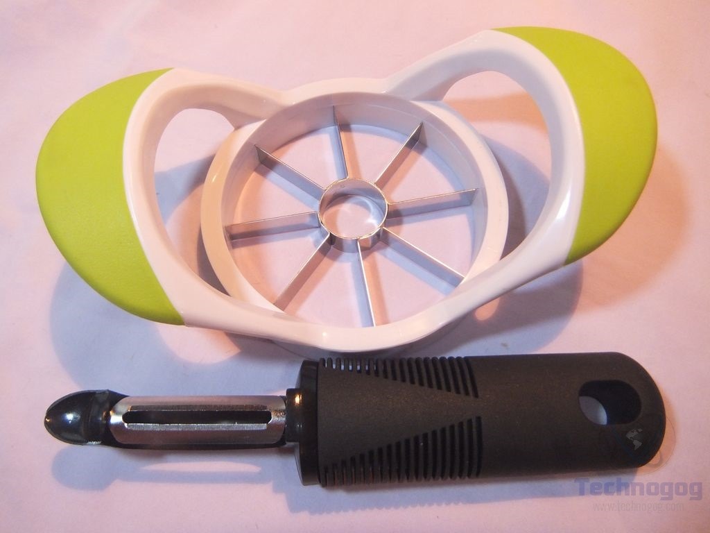 Review of Johnny Appleslice Peeler and Slicer Combo Kit Technogog