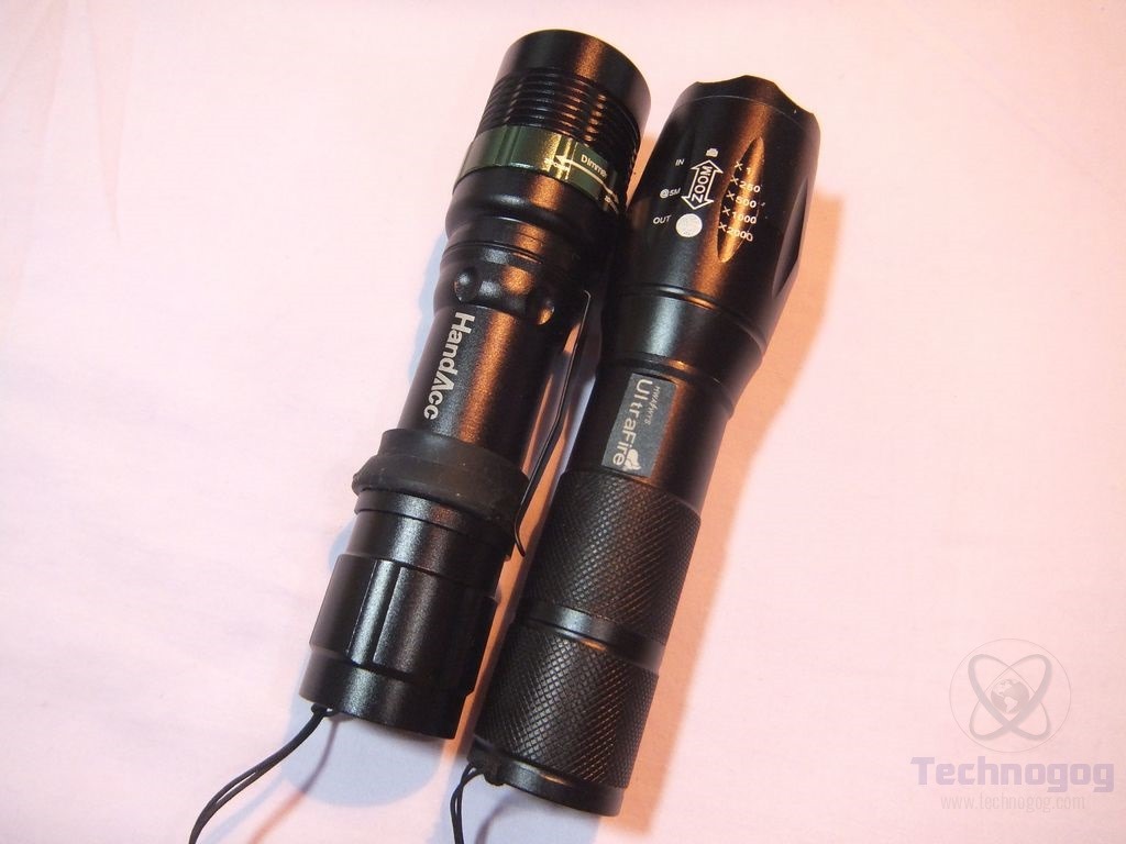 Review of UltraFire 2000 Lumen Cree XML-T6 LED Flashlight | Technogog