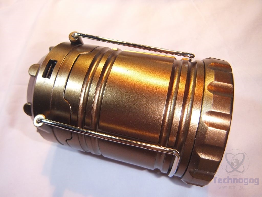Review of Bulldog LED Solar Rechargeable LED Lantern Technogog