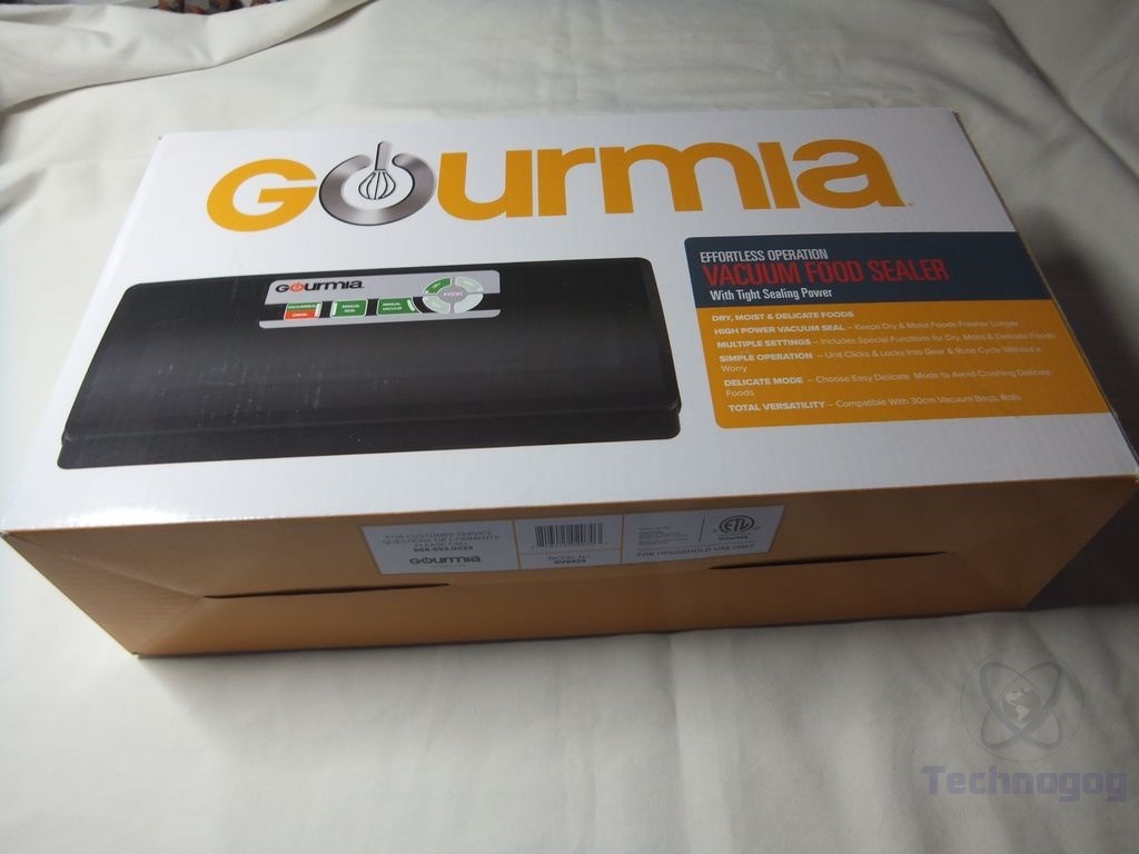 Review of Gourmia GVS425 Vacuum Sealer Technogog