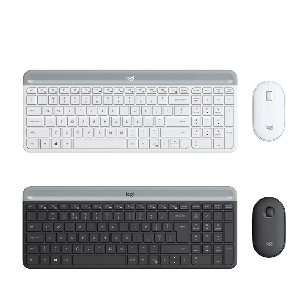 Logitech MK470 Slim Wireless Keyboard and Mouse Combo IT STORE