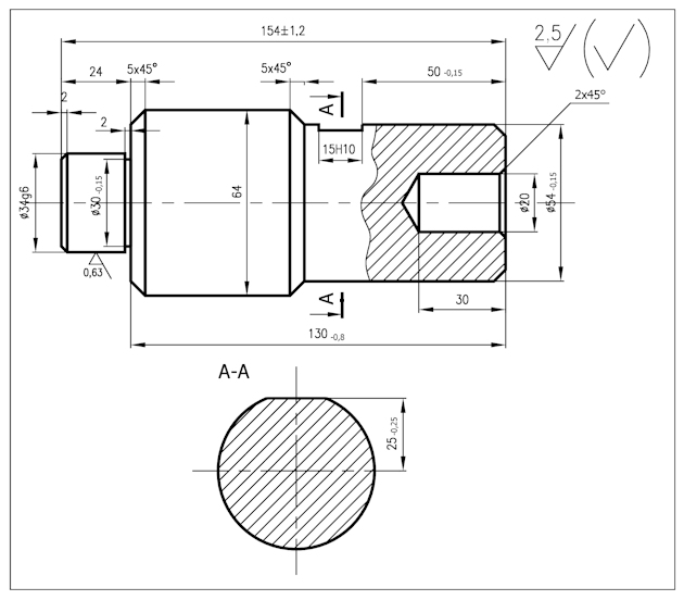 Shaft technology technological process MorekTECHTechnologiczne