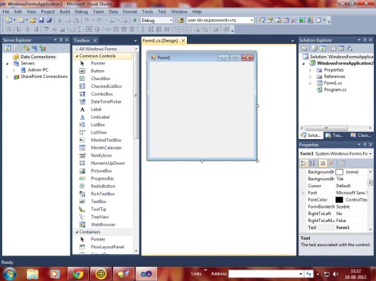 IDE (Visual studio) MS Dot NET