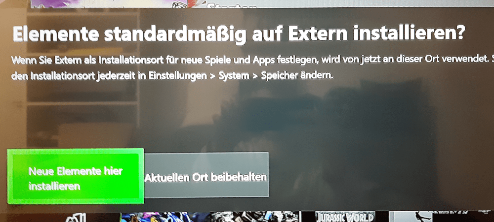 XBOX One externe Festplatte formatieren Technology Blog